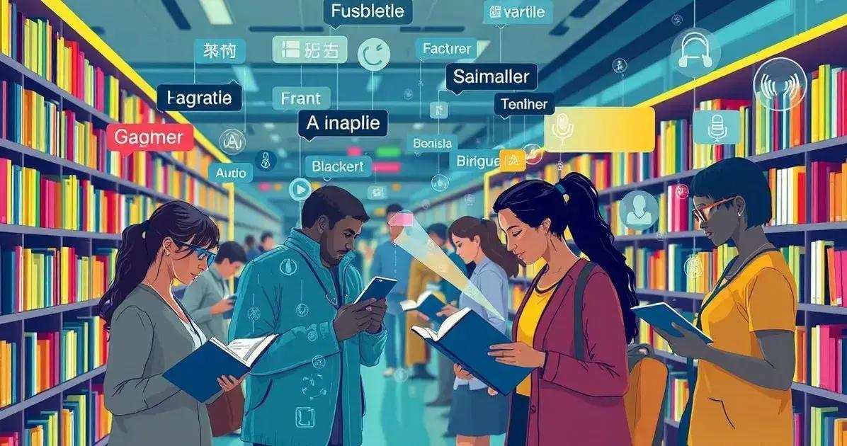 Benefícios da IA na promoção da leitura acessível