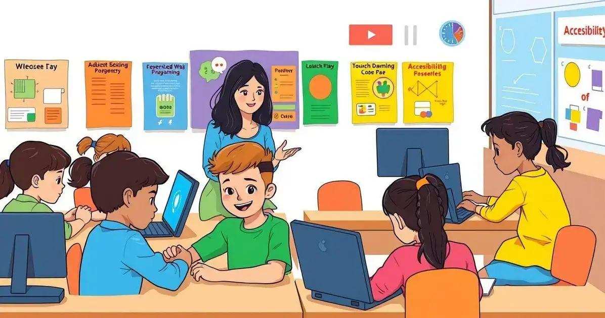 Como implementar programação acessível nas escolas?