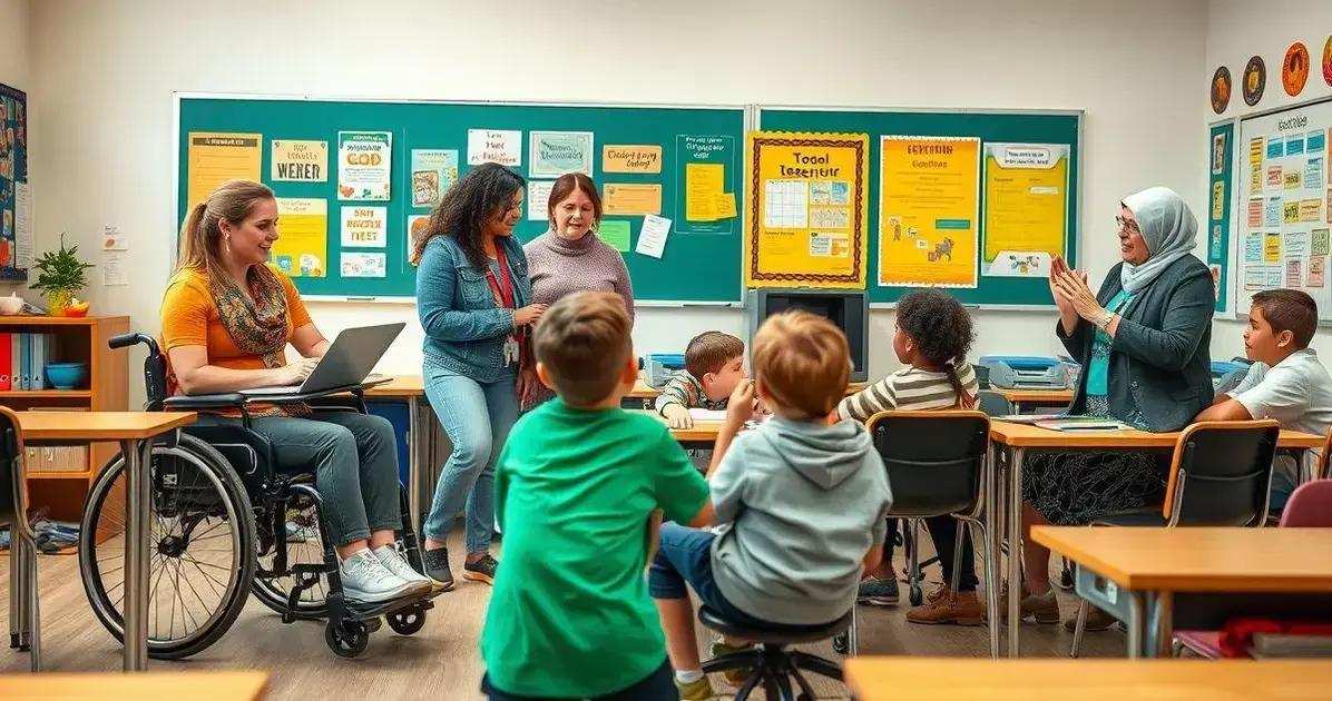 Desafios enfrentados por professores com deficiência