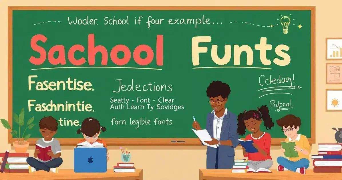 Dicas para implementar fontes acessíveis na educação