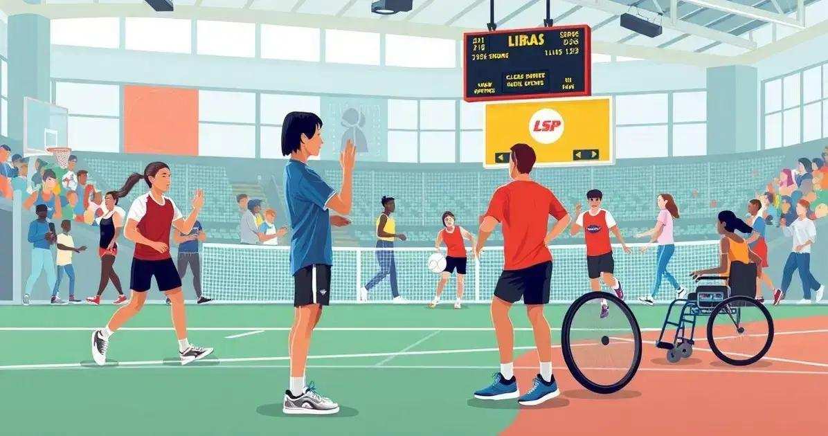 Exemplos de iniciativas de acessibilidade no esporte
