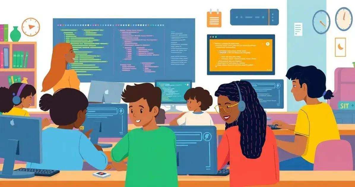 Exemplos de projetos de programação acessível