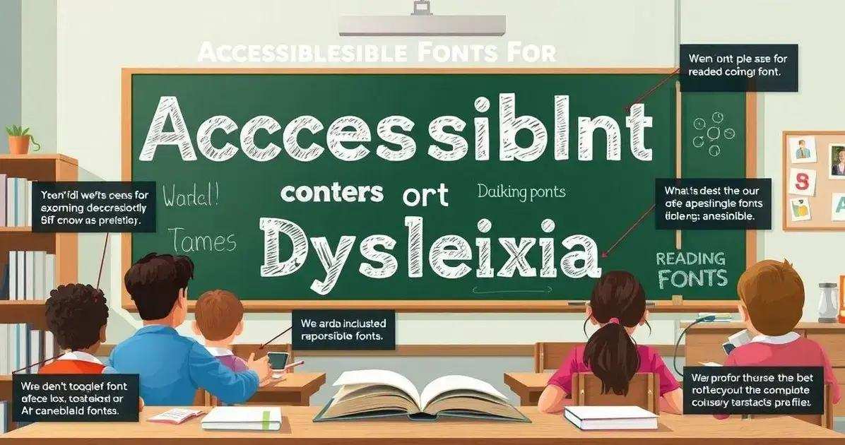 O que são fontes acessíveis?